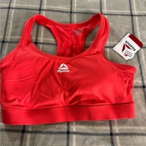 Reebok Women's Vibrant Red Sports Bra